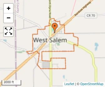 Area schools map